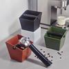 Кофейный ящик Knock Box Anti Slip Dump Мусорное ведро Espresso Cafe Grind Container Аксессуары для бариста Powder Beveled Kaffee Maker Инструменты