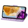 Flip case for Samsung Galaxy M15 5G, Butterfly, purple