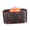 Увлажнитель воздуха Flame 2 режима Fire Автоматическое выключение 160 мл светодиодные фонари Эфирное масло диффузор