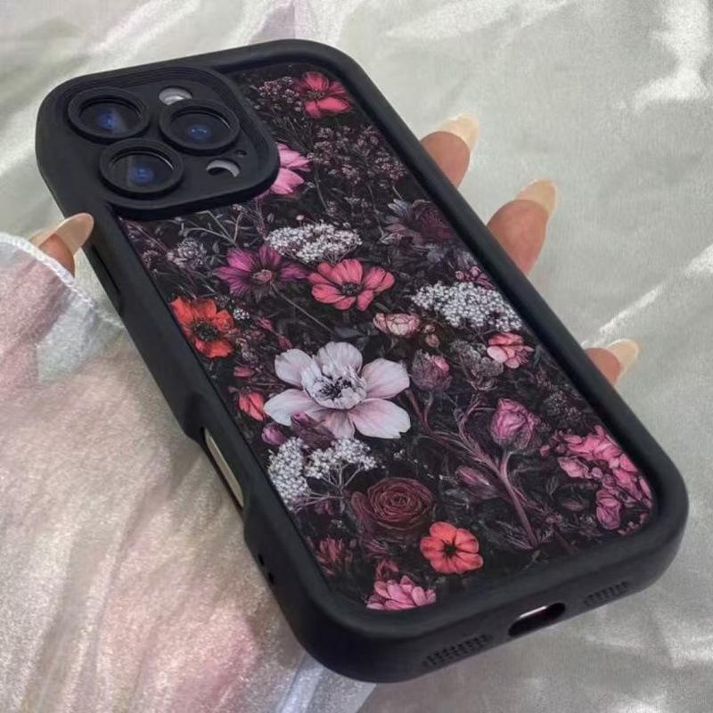 Чехол для телефона «Цветущие цветы» для Apple iPhone 13-17 Pro Max - Японский корейский дизайн