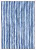 Tenugui Hand Made In Kanto Stripes Niwa-zome (Japanese Towel), Chu-dyed, 100% Cotton, Japan,