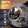 2026 Новый водонепроницаемый на 5 ATM женский смарт-часы GPS Компас Барометр Высотомер Здоровье женщин 170+ Спортивных режимов Bluetooth-звонок Смарт-часы