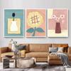 Abstract Flower Canvas Paintings Scandinavian Modern Posters and Prints Wall Art Picture for Living Room Wall Decoration Cuadros