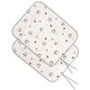 Un Doudou Waterproof Diaper Changing Sheet, Set of 2, 45 X 58 Cm, Water Absorbent, Organic Cotton, Pile Fabric, 100% Cotton, Monochrome Star 3170-A