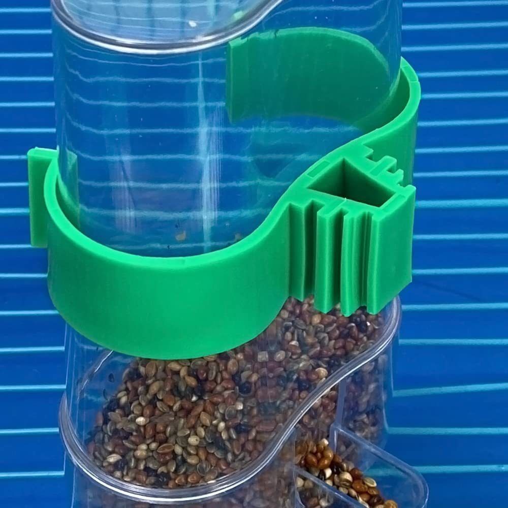 Plastic Bird Automatic Drinker Automati Parrots Feeder Waterer Bird Water Dispenser  Parrots