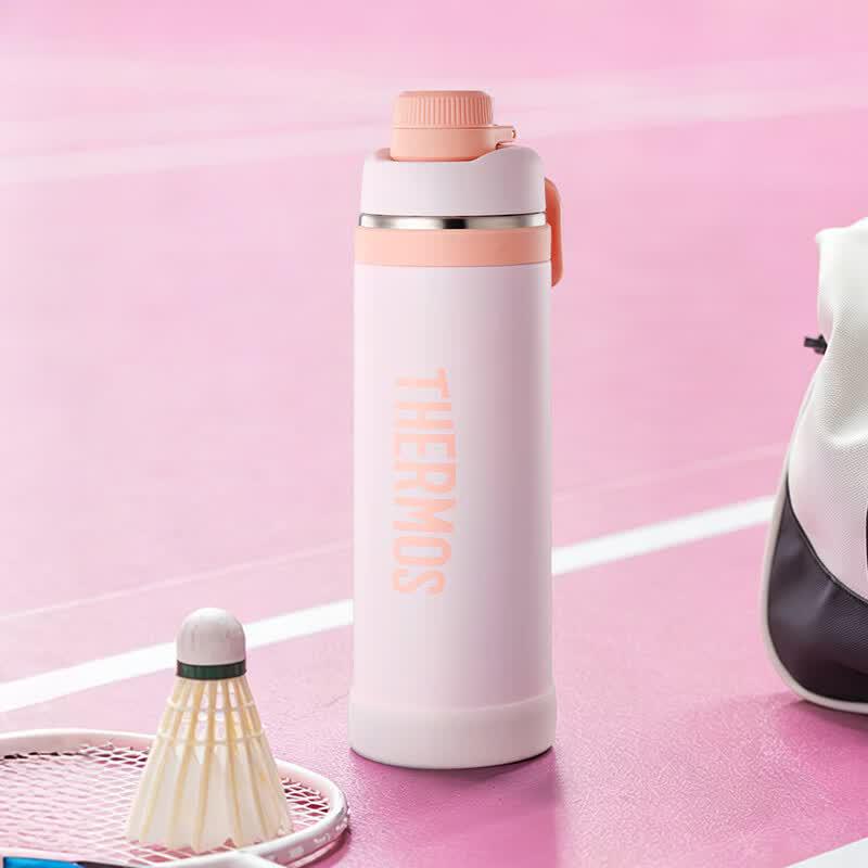 THERMOS 1L TCJU Rose Garden Vacuum Insulated Stainless Steel Sports Water Bottle