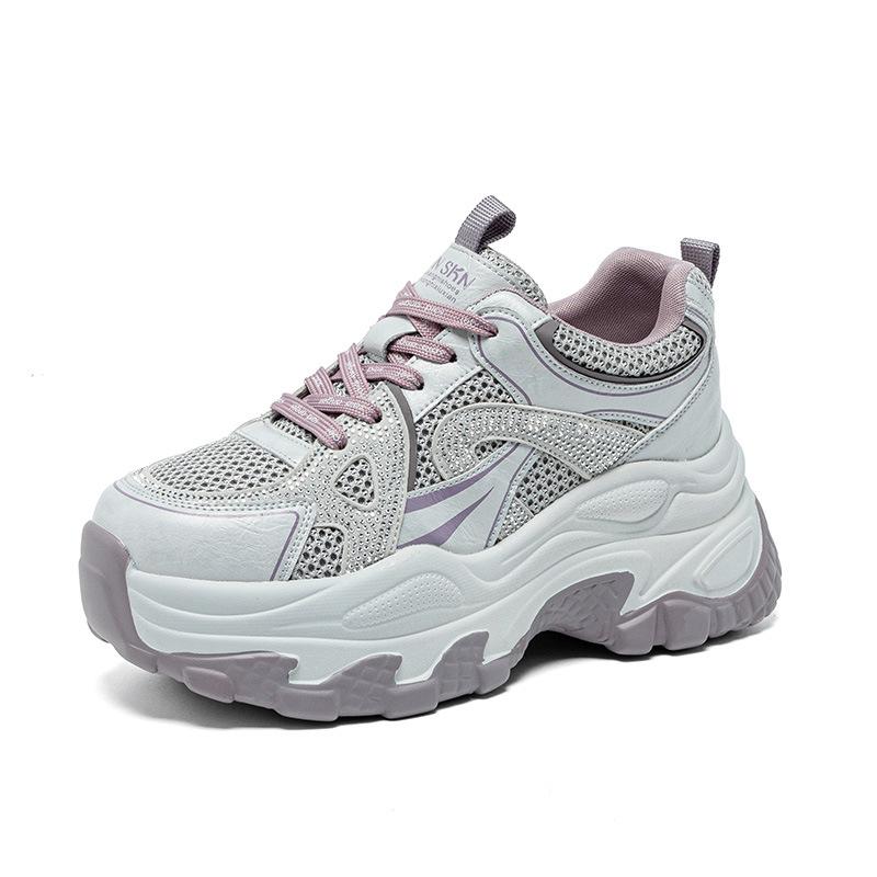 Dad Shoes Women's 2026 Autumn New Lightweight Breathable Mesh Fashion Versatile Sports Casual Shoes