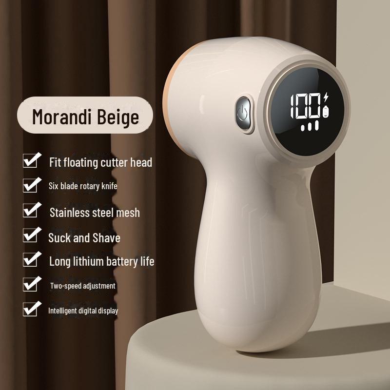 Digital Clothes Lint Remover with Display - Household Lint & Hair Shaver.