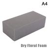Сухая флористическая пена для искусственных цветов Мокрые флористические пенопластовые кирпичи Серые флористические блоки для цветочной композиции