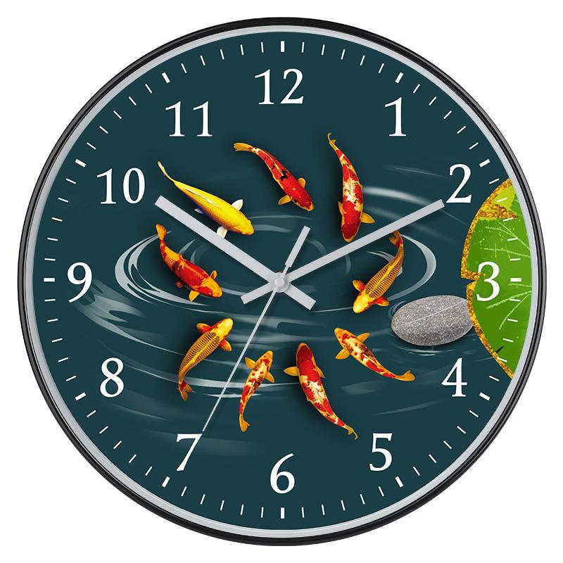 8-дюймовые 20-сантиметровые бесшумные настенные часы, креативные и модные, современные домашние часы, простые часы для гостиной