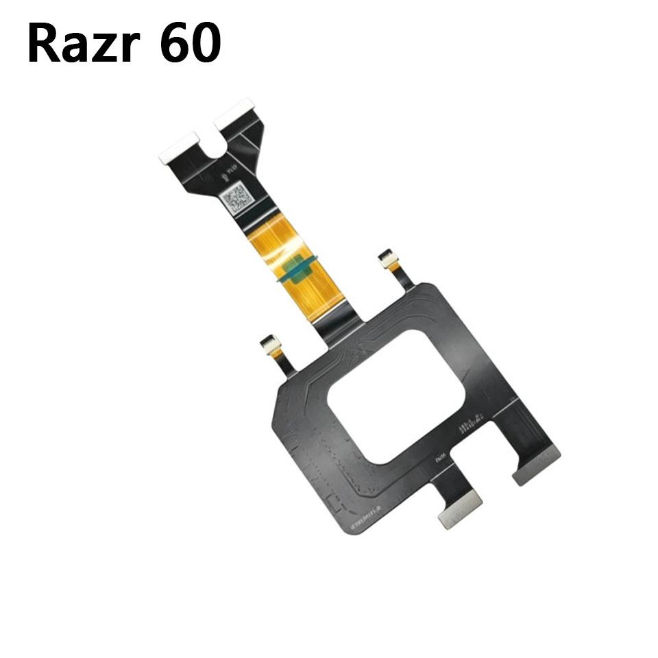 A+++ Middle Frame Bezel Replace Motherboard Flex Hinge For Motorola Razr 60 XT2553/Razr 60 Ultra XT2551 LCD Screen Phone Repair