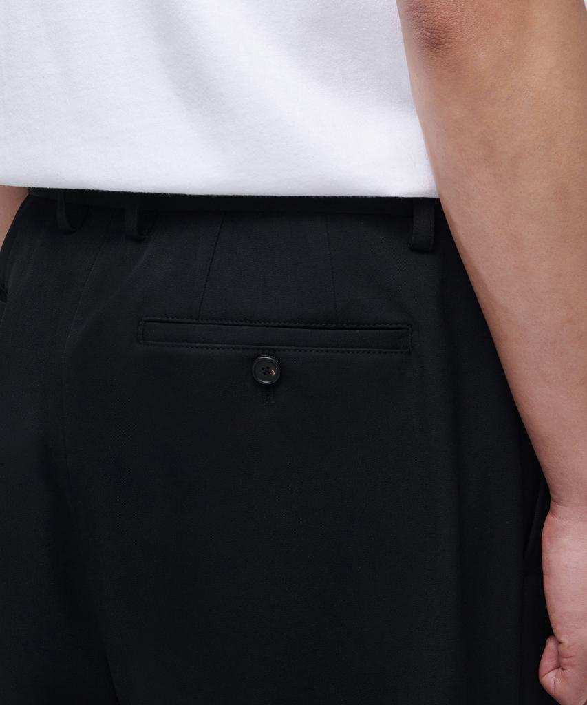 MUSINSA STANDARD Baggy Tapered Slacks [Black]