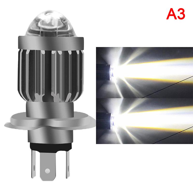 H4 Led H6 Ba20D светодиодные лампы для фар мотоцикла Csp белые желтые Hi Lo лампы