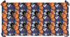 Halloween Pumpkin Ghost Party Foil Tablecloth 137x274cm