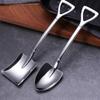 2PCS Teaspoons In the Form of Stainless Steel Shovels