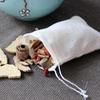 50 Pcs 6x8/8x10/10x15cm Tea Empty Cotton Muslin Bags with Drawstring Multipurpose Mini Sachet Storage Pouches Jewelry Package