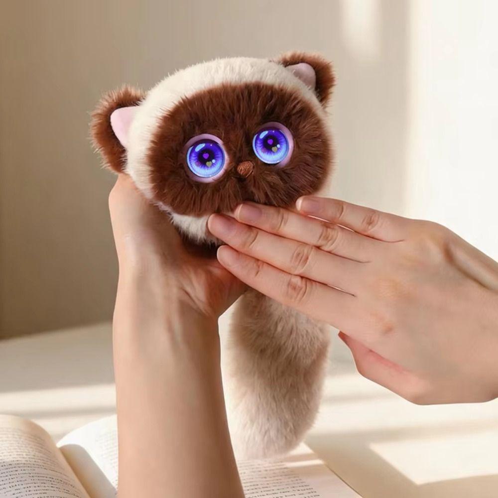 Intelligent Voice Communication AI Cat Plush Toy Voice Chat Toy Pendant Children's Companion Doll