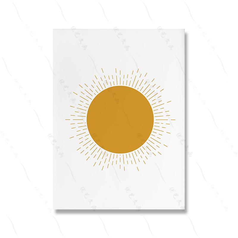 Boho Surf Gallery Wall Art Poster Set Of 6 Canvas Prints Декор детской комнаты Пляжный минимализм Простая скандинавская живопись Домашний декор