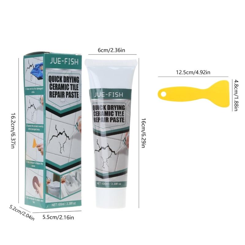 Tile Grout Filler Tub&Tiles Repairing set Drywalls Repair set Wall Spackles set