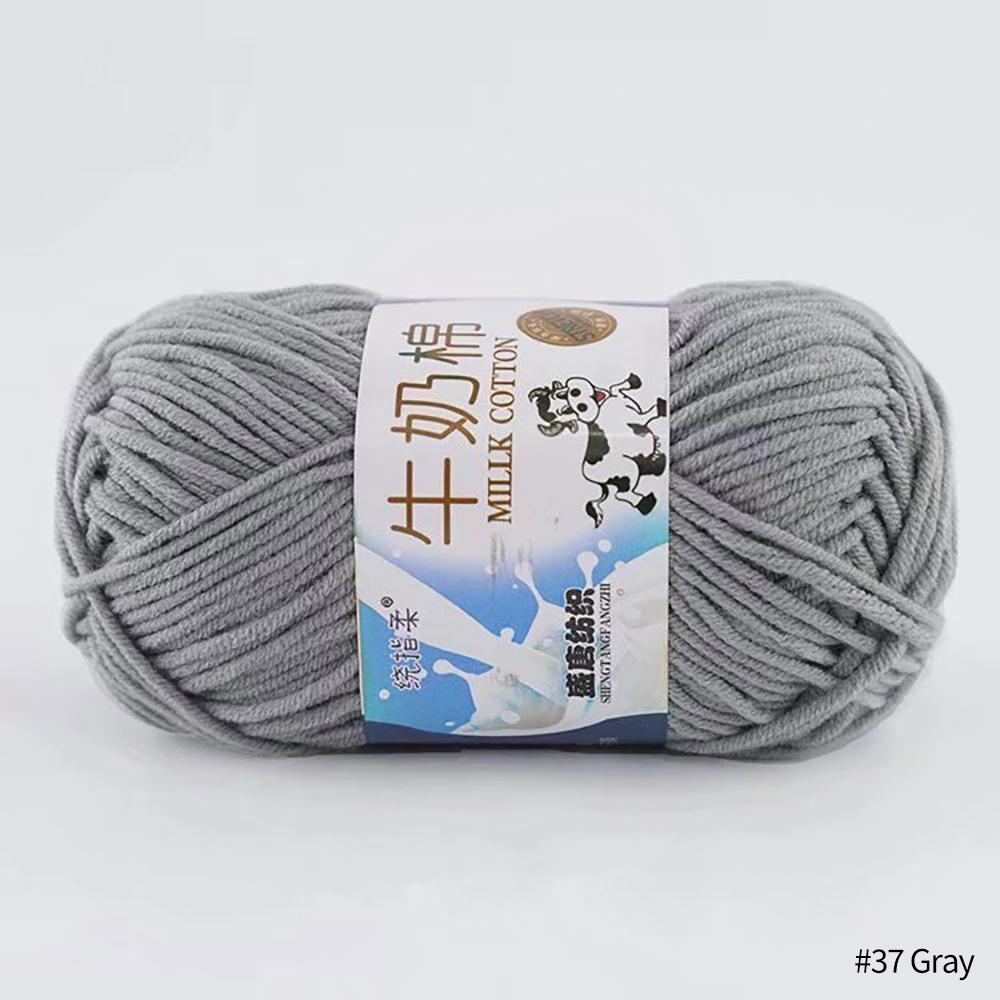 FEIJIEAST 50 г/рулон молочно-хлопковой пряжи, 5-слойная нить для ручного вязания, мягкие теплые хлопковые нитки «сделай сам», детская шерсть для ручного вязания крючком, пряжа