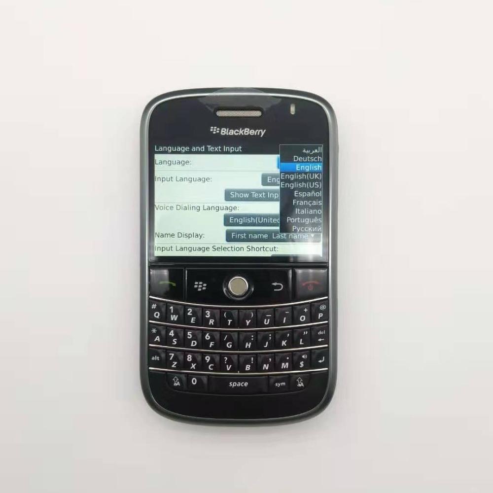 Восстановленный мобильный телефон Blackberry Bold 9000 3G NETWORK 128 RAM 1GB ROM с 1 SIM-картой