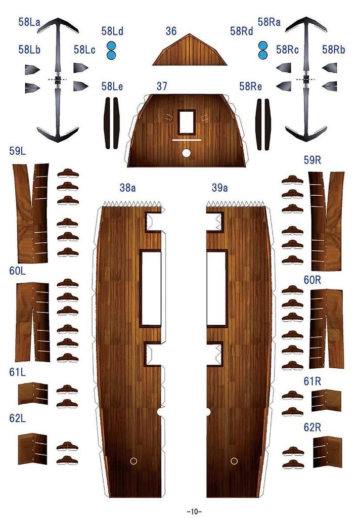 3D Сборная Модель Паперкрафт Черная Жемчужина