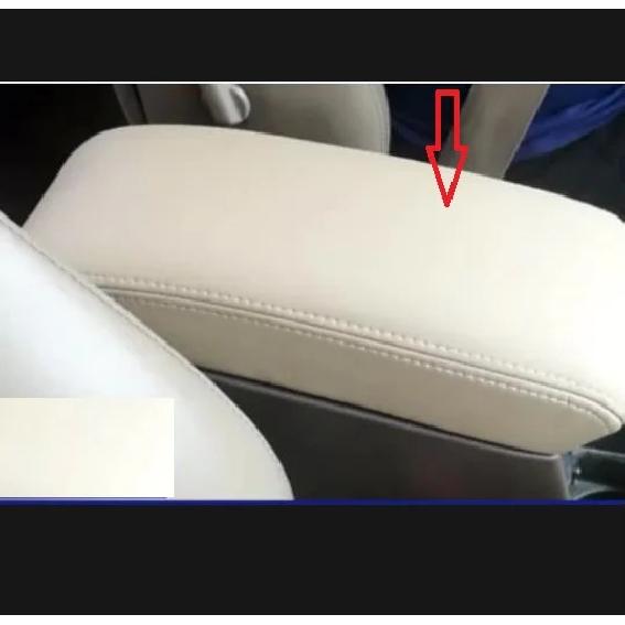 Чехол-накладка на центральный подлокотник из микрофибры и кожи для Honda Accord 6-го поколения 1998-2002 Крышка центрального подлокотника Декор автомобиля