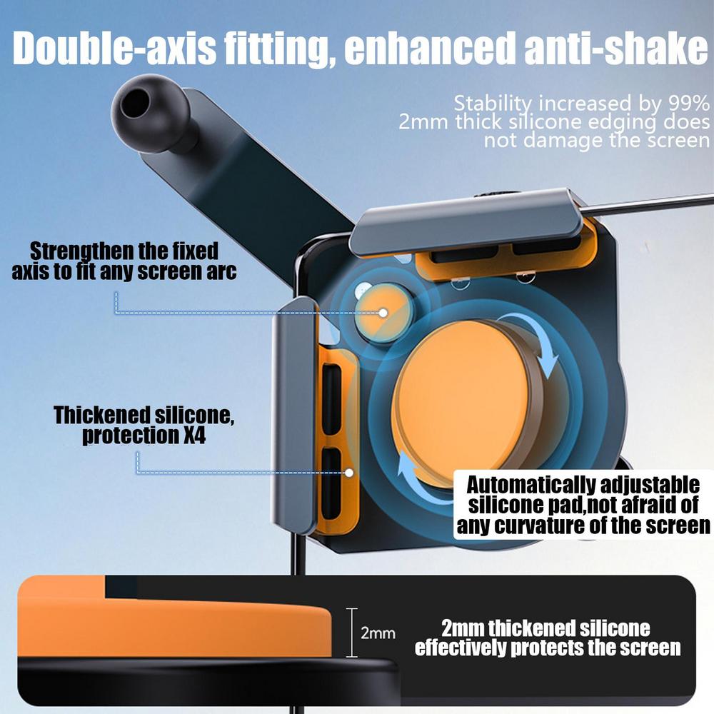Adjustable Car Cradle Dash Stand Support With Suction Cup magnetic bracket Automobile Mobile Phone Holder Cradle