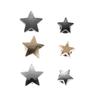 10sets(20pcs) Pants DIY Decoration Stars Rivets Garment Cloth Button Scrapbooking