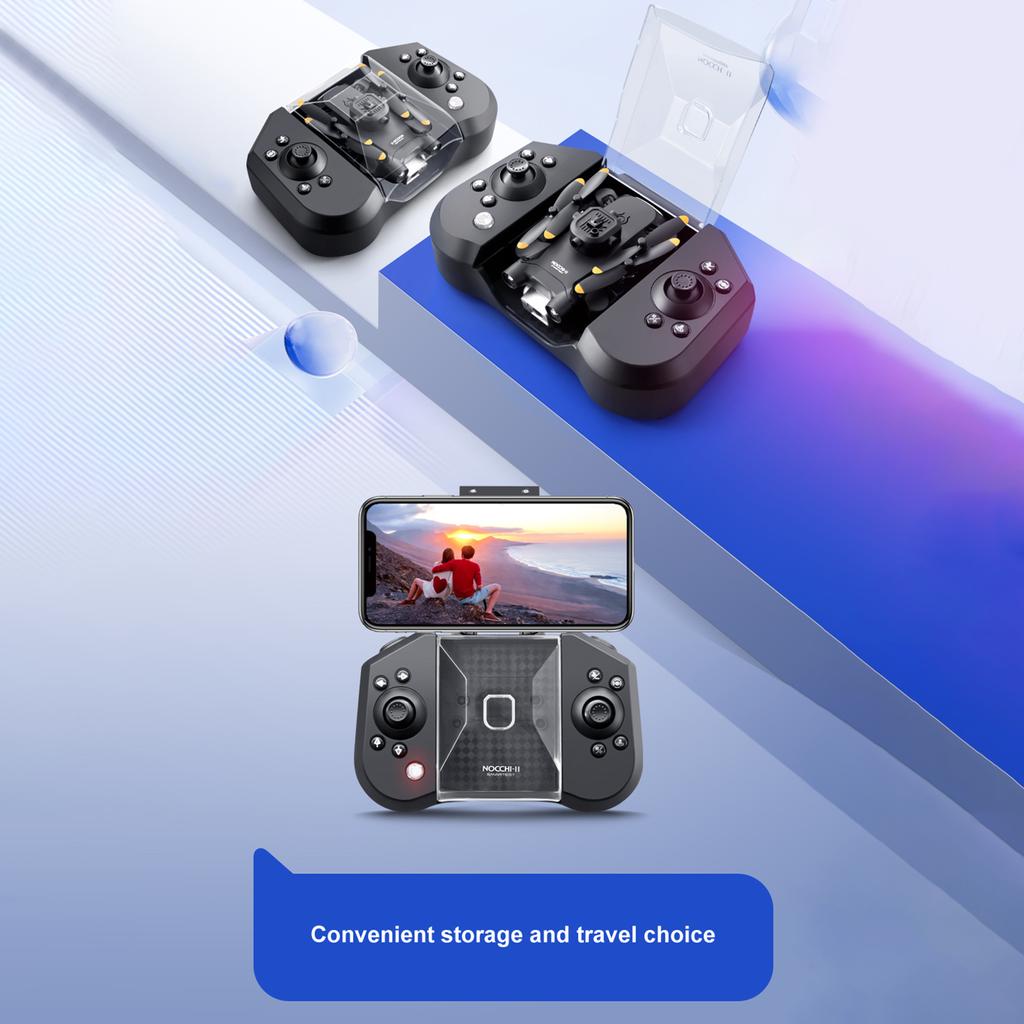 Дрон с дистанционным управлением и двойной камерой Камера 4K Предотвращение препятствий Отслеживание полета Жест Фото Видео