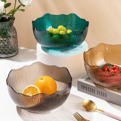 Противоударная и противоскользящая кофейная тарелка для фруктов для гостиной, простая и модная, легкая роскошная, атмосферная, большой вместимости, для закусок
