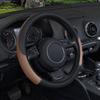PU Leather Steering Wheel Cover Anti Slip Steering Cover  Car Interior Decoration