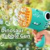 With 1 Bubble Liquid Fully Automatic Bubble Machine Plastic Bubble Blower  for Kids Gift