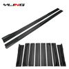 For Mercedes Benz Accessories A-CLASS W177 A200 A250 A35 A45s AMG Car Side Skirts Extensions Rocker Panels Lip 8Pcs 86.6inch/2.2