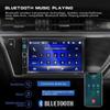 2 Din Car Multimedia Player Audio Stereo Radio 7" HD MP5 Touch Screen Digital Display Bluetooth USB FM Autoradio