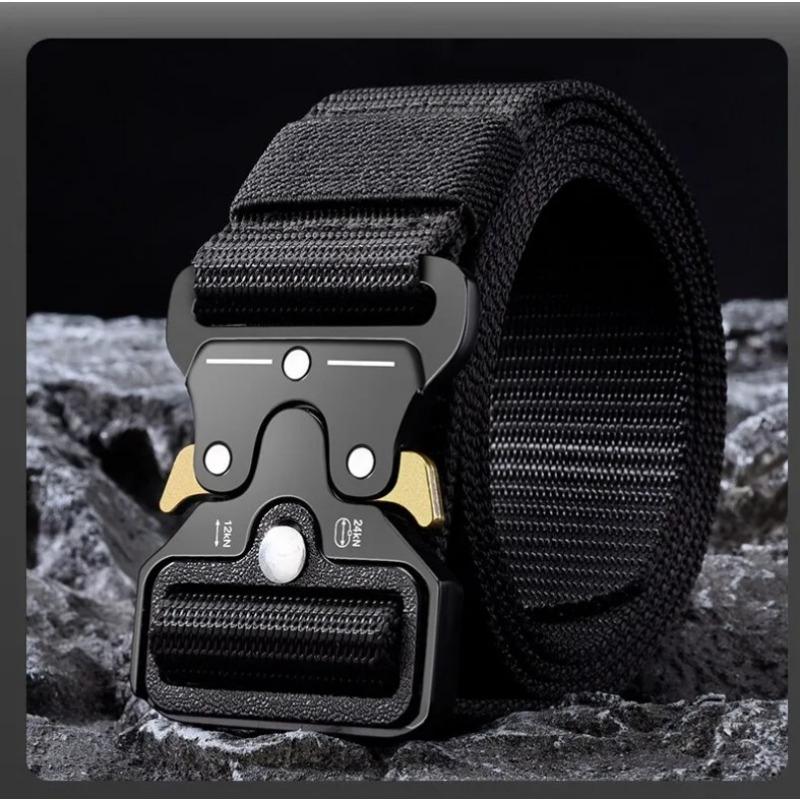 Мужской ремень, тактический ремень для охоты на открытом воздухе, многофункциональная пряжка, нейлоновый ремень высокого качества, парусиновый ремень морской пехоты, пластиковая пряжка