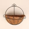 Flowerpot Iron Coco Coir Liner Hanging Diy Garden Hanging Planters Wall Baskets Half Round Plant Holder Case Home Decoration