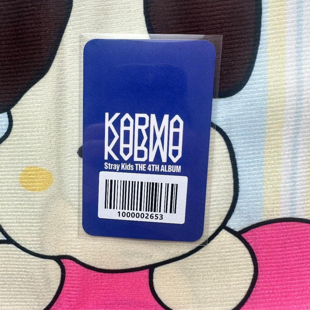 [USED] Stray Kids KARMA Seungmin trading cards