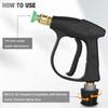 High Performance  Arrival High Pressure Short Nozzle Car Washing Spraying Water Car Cleaner 1/4" Quick Connect Nozzle