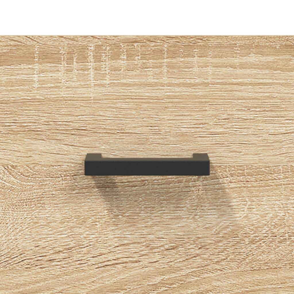 Высокий комод Sonoma Oak 69,5 x 34 x 180 см ДСП