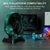 Игровые наушники H-4, подходящие для PS5, PS4, Switch, ПК с объемным звуком 7.1, микрофон с шумоподавлением