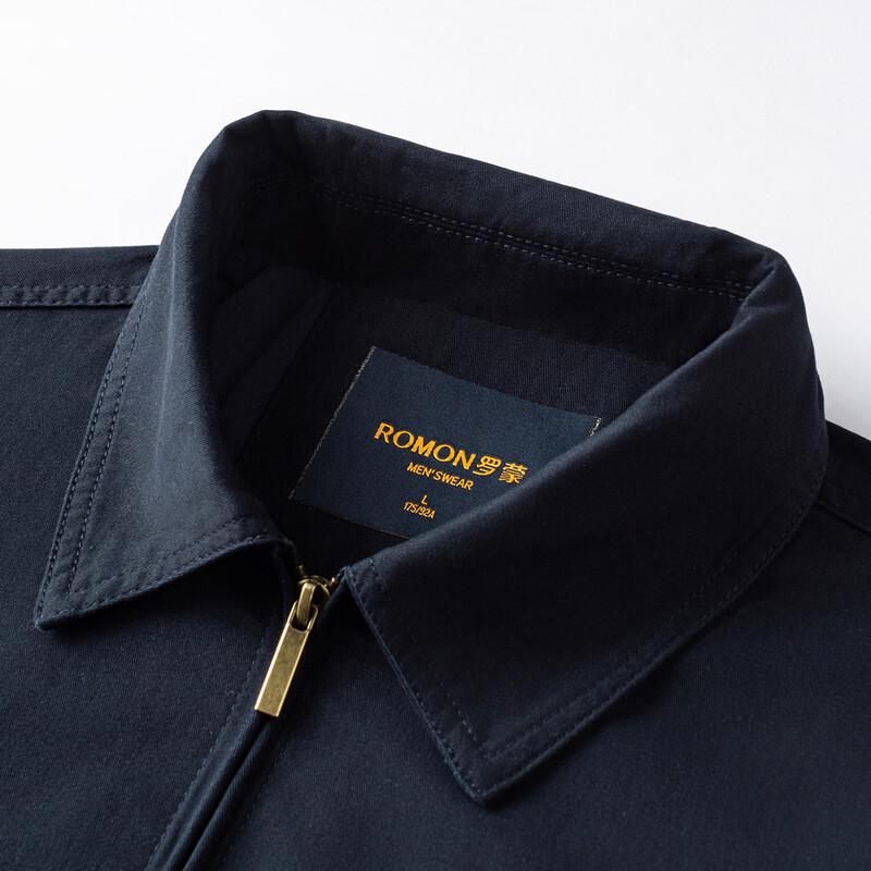 Romon Men's Spring Autumn Casual Cotton Jacket