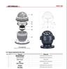 Industrial RPP/PVC Flange Bottom Valve