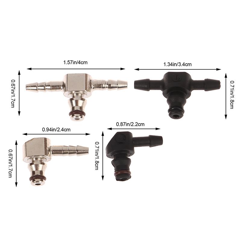 Соединитель для возврата масла дизельной форсунки Common Rail, 2-ходовой, 3-ходовой, L- и T-образный, соединитель для возврата масла инжектора