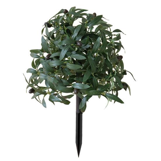 Искусственный цветочный кустарник с шипами, искусственная зелень, куст, дерево с цветами, садовые искусственные цветы, колышек для земли, фермерский дом, наружное украшение для крыльца патио