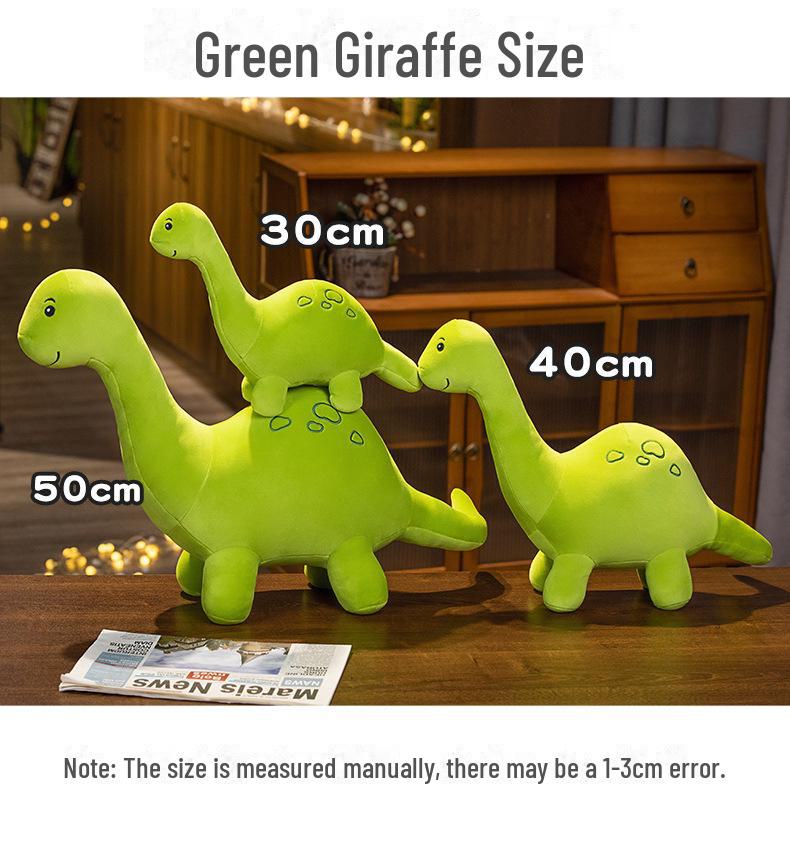 Плюшевая игрушка динозавра: Милая спящая кукла и подушка для детей