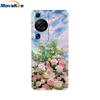 Чехол для Huawei P60 Pro Милое Сердце Мультяшный Расписной Силиконовый Прозрачный ТПУ Задняя Крышка Для Huawei P 60 P60 2023 P60Pro Чехлы для Телефона