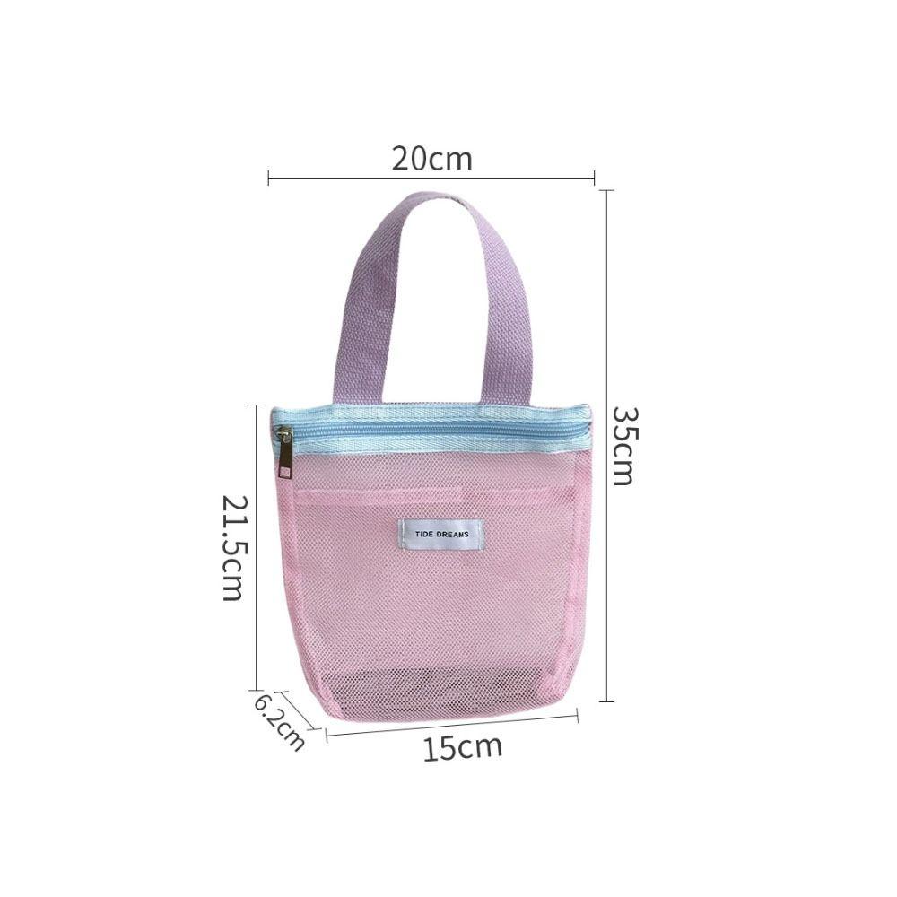 Large Capacity Handbags Transparent Makeup Bag Gifts Beach Bag