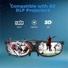 3D-очки 96-144 Гц для Xgimi Z3/Z4/Z6/H2, Nuts G1/P2, перезаряжаемые очки с активным затвором, оптовая продажа для проекторов BenQ, Acer и DLP LINK