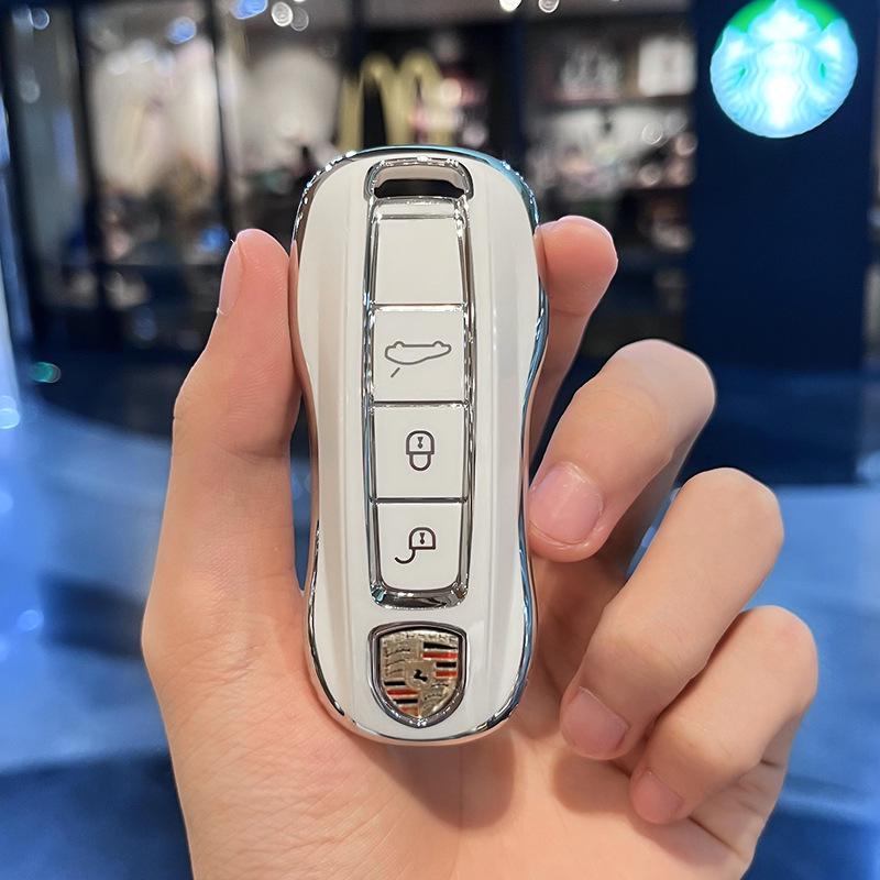 Чехол-заглушка для ключа Porsche для Cayenne, Macan, Panamera, 718/911